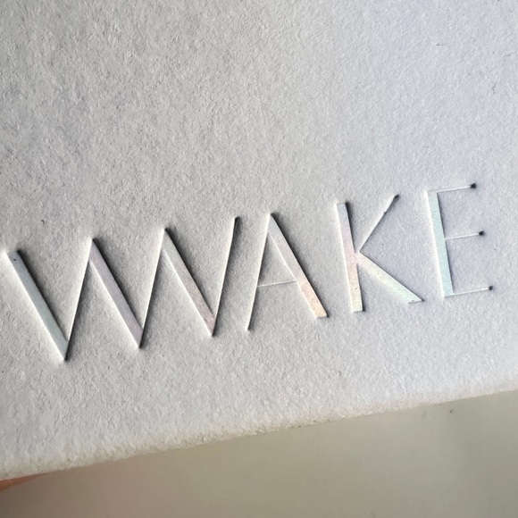 $1015 Size 4.5 WWAKE White Gold & Diamond Open Slice Ring - Picture 8 of 13